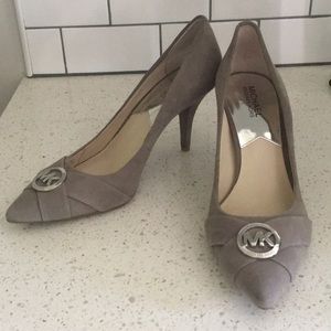 Michael Kors suede heels